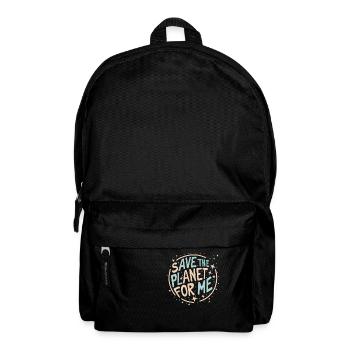 SAVE THE PLANET FOR ME - Backpack - black - Front