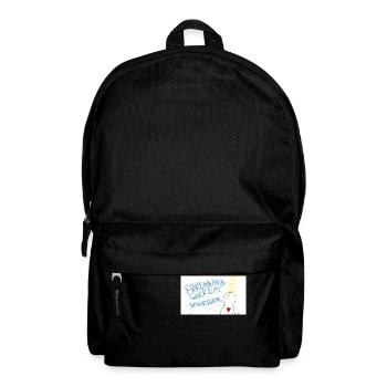Erkenntniswolken genießen. - Rucksack - Schwarz - Vorne