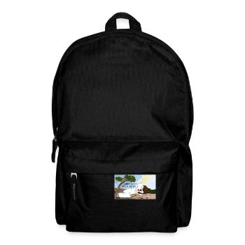 Himmelsleiter haben und sein. - Rucksack - Schwarz - Vorne