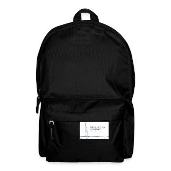 Haben und Sein verstehen. - Rucksack - Schwarz - Vorne