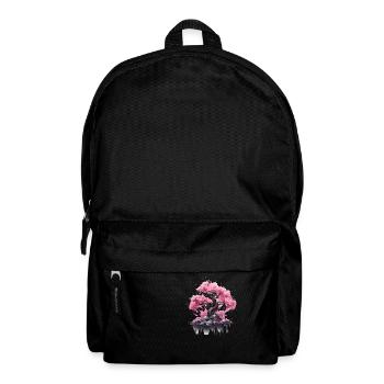 cherry blossom tree cherry blossom - Backpack - black - Front