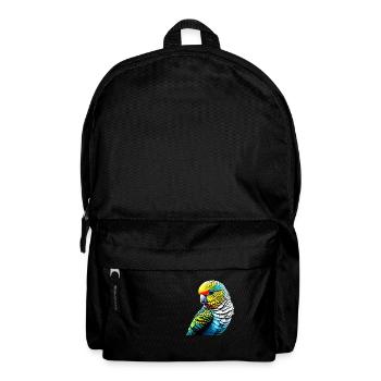 Propriétaire d’oiseau perruche oiseau calopsitte calopsitte - Sac à dos - noir - Devant