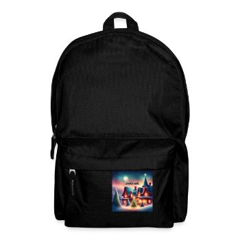 Joyeux noel - Sac à dos - noir - Devant