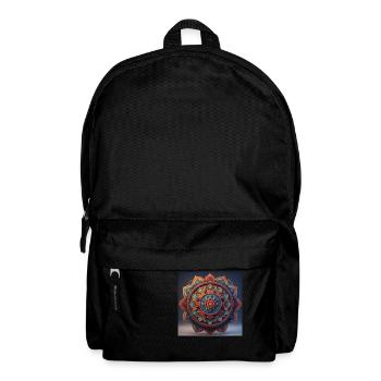 Mandala - AMOUR & PAIX - Sac à dos - noir - Devant