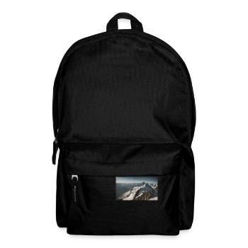 Mountain - Snow-capped peaks - Backpack - black - Front