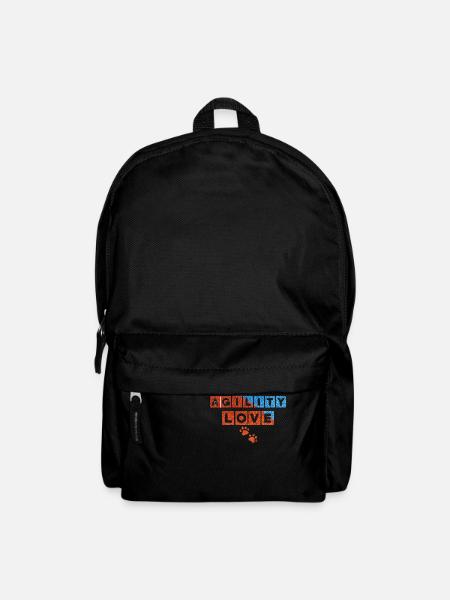 Agility Liebe - Rucksack - Schwarz