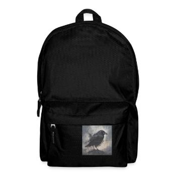 Dunkler Rabe - Rucksack - Schwarz - Vorne