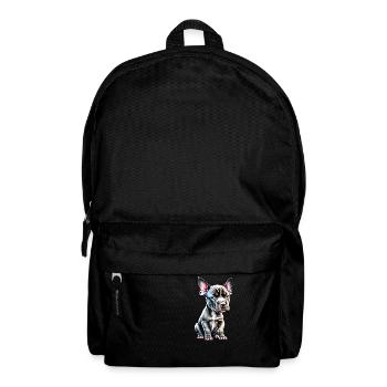 Staffordshire Bullterrier Hunde Hundebesitzer Hund - Rucksack - Schwarz - Vorne