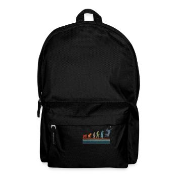 Retro-Vintage-Cricket-Evolution - Rucksack - Schwarz - Vorne