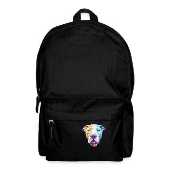 Dogue Argentino Chien Race Cartoon Kawaii Illustrati - Sac à dos - noir - Devant
