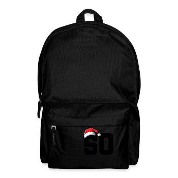 50 Numéro de Noël - Sac à dos - noir - Devant