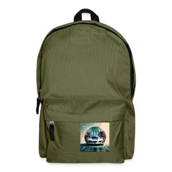 Miami Portal Escape (Miami Collection) - Rucksack - Olivgrün - Vorne