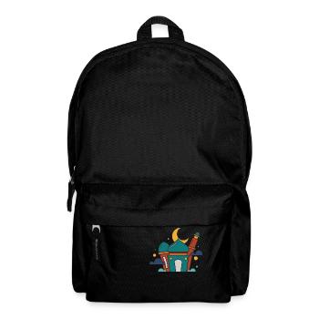 Ramadan Mubarak muslim islam Fasten moslem Allah - Rucksack - Schwarz - Vorne
