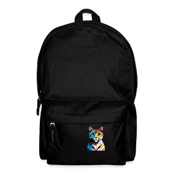 Cat, Domestic Cat, Kitten, Cat Owner, Pet - Backpack - black - Front