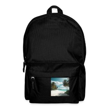 Plage de rêve - Sac à dos - noir - Devant