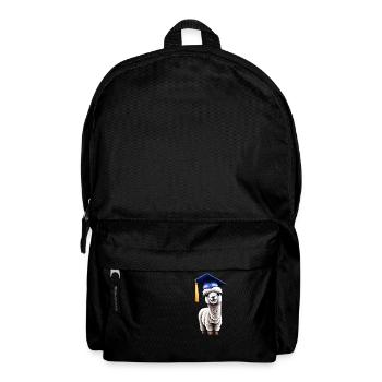 Bachelor Alpaka Schulabschluss Studium Absolvent - Rucksack - Schwarz - Vorne
