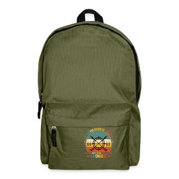 J'ai Juste Besoin D'aller à La Chasse - Sac à dos - vert olive - Devant