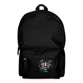 graffiti street art spray vintage stencil retro - Backpack - black - Front