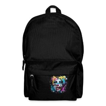 Graffiti Street Art Spray Vintage Schablone Retro - Rucksack - Schwarz - Vorne