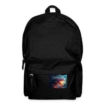 Un monstre marin - Sac à dos - noir - Devant