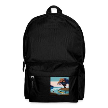 Kunst / Art / Impressionismus - Rucksack - Schwarz - Vorne