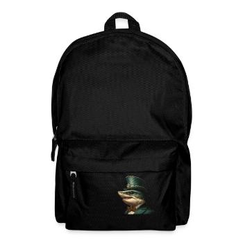 Kostüm Hai - Rucksack - Schwarz - Vorne