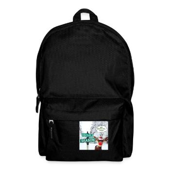 Oh Deer - Rudolf Christmas Design - Backpack - black - Front