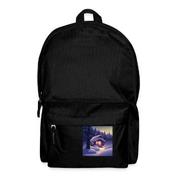 Cabin in the woods - Backpack - black - Front