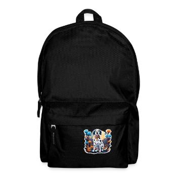 Dalmatian / Dog / Animal / Pet / Barking - Backpack - black - Front