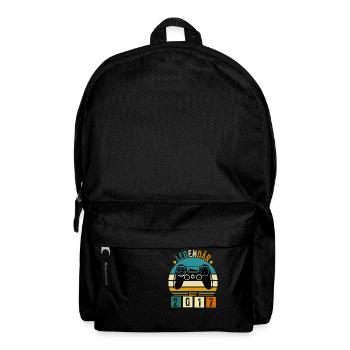 legendär seit 2017 konsole gamer 2017 - Rucksack - Schwarz - Vorne