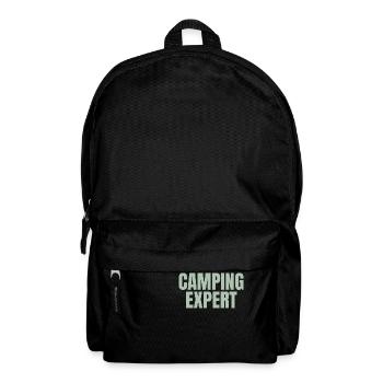 Camping expert - Backpack - black - Front