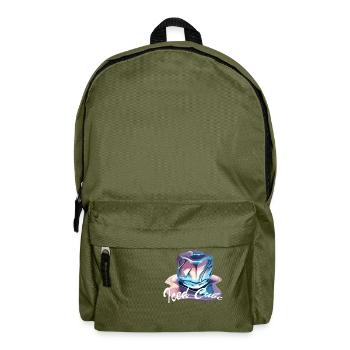 Chrome Melting - Backpack - olive green - Front