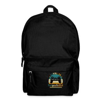 Level 34 Freigeschaltete Geschenkidee 34 Jahre - Rucksack - Schwarz - Vorne