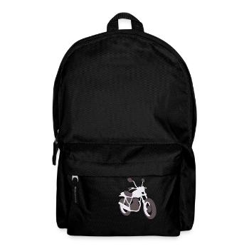 Motorcycle Motorcross Motorbike Fan Motorcyclist - Backpack - black - Front