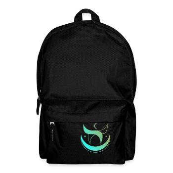 Mond Logo - Rucksack - Schwarz - Vorne