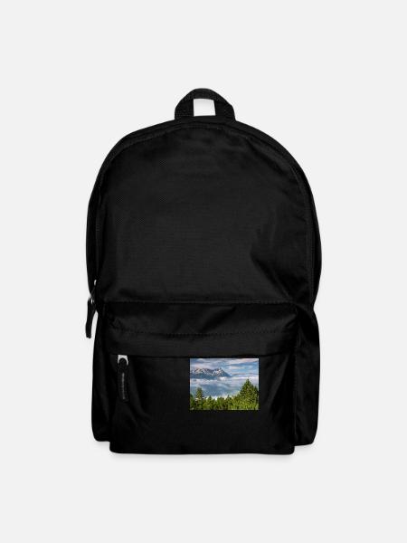 Blick vom Wank auf Alpspitze und Zugspitze - Rucksack - Schwarz