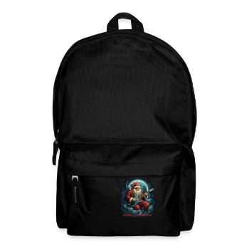 Merry Christmas - Rucksack - Schwarz - Vorne
