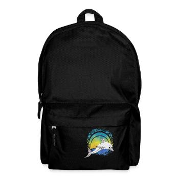 Delfin - Rucksack - Schwarz - Vorne