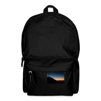 Morning atmosphere on the Zugspitze - Backpack - black - Front