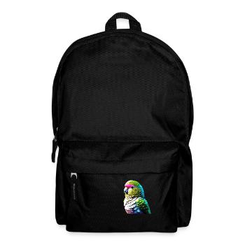 Perruche Bird Propriétaire d’oiseau Calopsitte - Sac à dos - noir - Devant