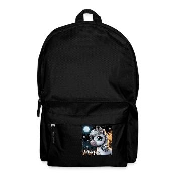 Silberzauber - Rucksack - Schwarz - Vorne