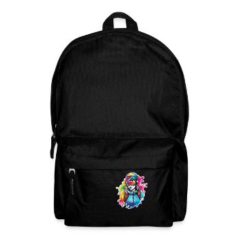 Snowboarder / Winter Sports / Piste / Snow / Alps - Backpack - black - Front