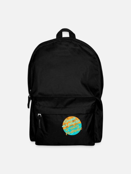 Plastik vermeiden - Rucksack - Schwarz