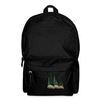 Hedgehogs - Backpack - black - Front