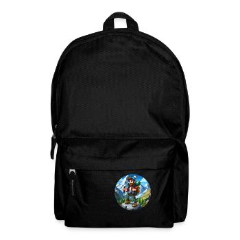 Hikers in the Alps - Backpack - black - Front