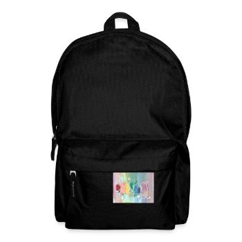 Chakren Liebe abstrakte Kunst - Rucksack - Schwarz - Vorne