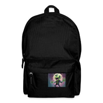 Drunkenstein's Monster Halloween lustiges Wortspiel - Rucksack - Schwarz - Vorne