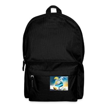 Nach mir die Ginflut Gin and Tonic monster wave - Backpack - black - Front