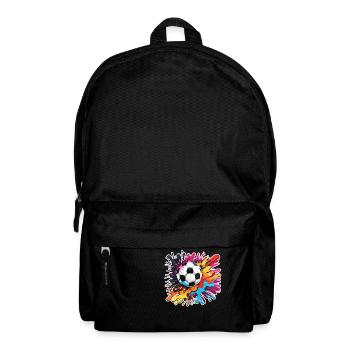 Football / Jeu / Ballon / Terrain / Tir - Sac à dos - noir - Devant