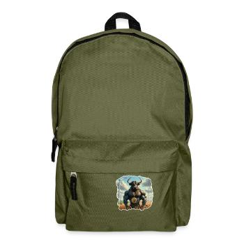 Bitcoin Bullrun - Backpack - olive green - Front